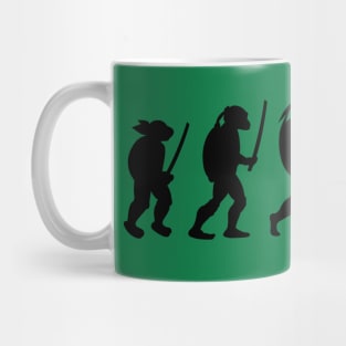 Turtle evolution Mug